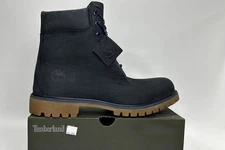 [TARIFF-FREE] Timberland Premium 6 Inch Boot Men's Sz 9 - 10 Medium Blue Nubuck