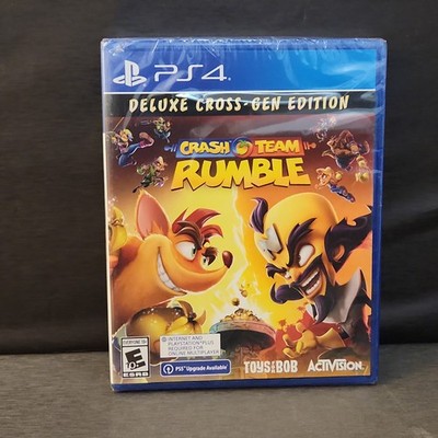 SEALED Crash Team Rumble PlayStation 4 PS4 Game Cross-Gen Deluxe NEW