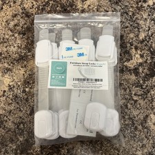 Skyla Baby Proofing Child Safety Furniture Strap Locks Multi Purpose 8 Pack 3M