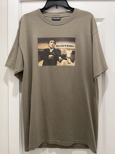 Serial Killer Shirt Scarface Promo Tony Monta 1990s vintage concert t-shirt, vintage, single stitch, B+ condition