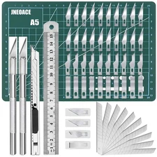 Exacto Knife Precision Carving Craft Hobby Knife Kit with 40 PCS Exacto Blades