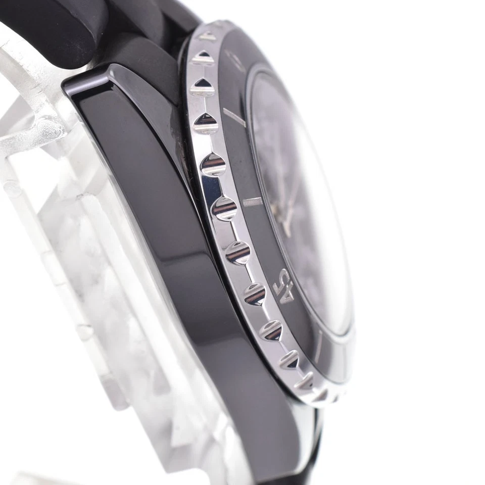 Reloj señora con papel CHANEL J12 H0681 cerámica/caucho cuarzo P#143567 Foto 4 de 4