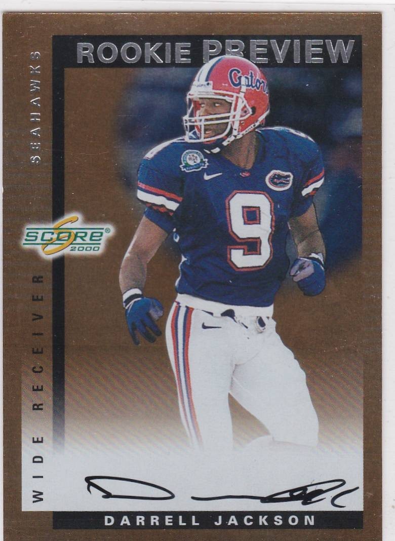 Darrell Jackson Score Rookie Preview Autographs #SR24 Autograph