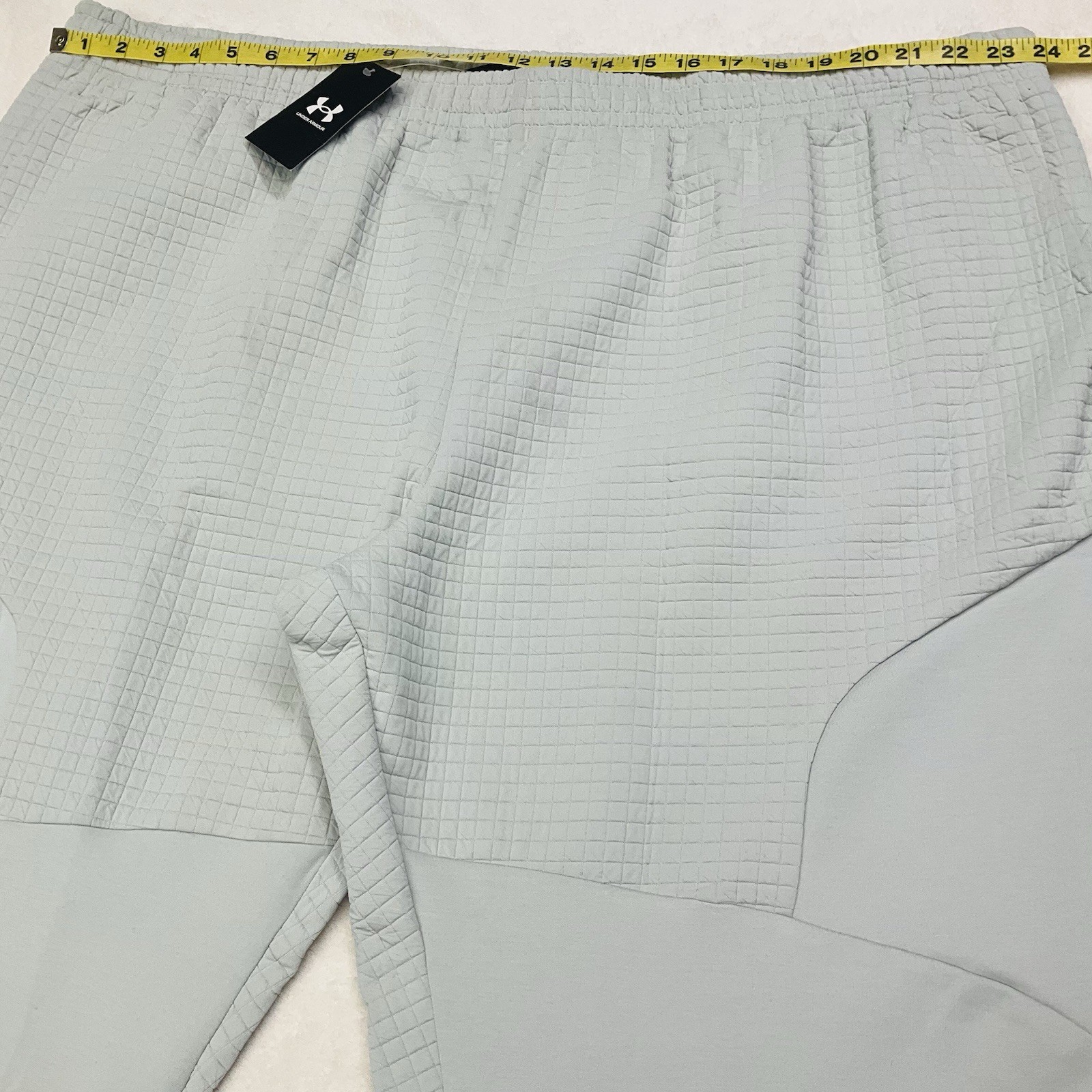 NWT UNDER ARMOUR Sage Green Unstoppable FLC Grid Jogger Sweatpants  Mens 4XL thumbnail 11