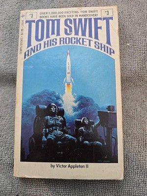 Tom Swift and His Rocket Ship Victor Appleton II Vintage Tempo Books PB #3