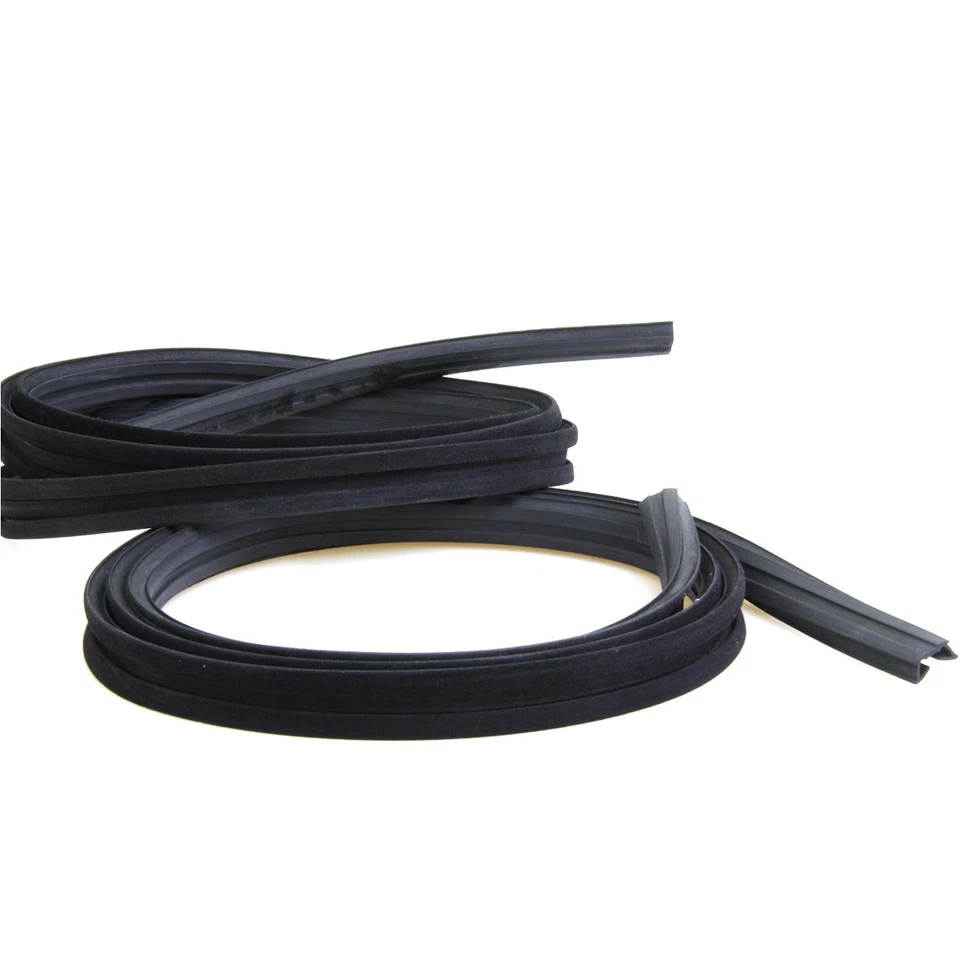 DOORS GLASS RUN CHANNEL PAIR FOR NISSAN DATSUN BLUEBIRD 510 240Z 1200 B110 B210 - image 2 of 4