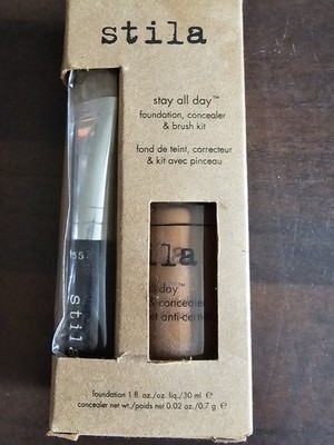 stila Stay All Day Foundation, Concealer & Brush Kit Deep 15 flüssig 30ml