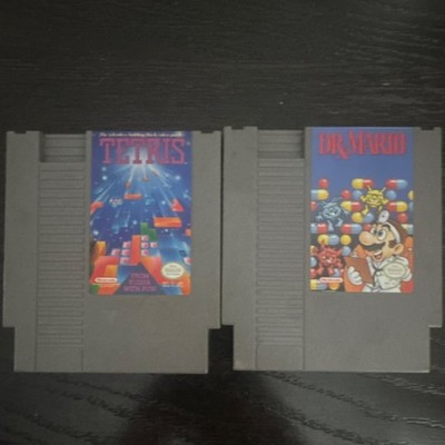Nintendo Tetris & Dr. Mario Nintendo NES Game Cartridge NTSC-U/C