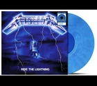 Metallica Ride The Lightning Exclusive Electric Blue Vinyl LP Factory SEALED!