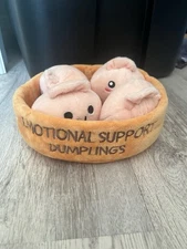 What Do You Meme Emotional Support Dumplings Stuffed Animal Plush
