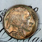* 1918-P * SOLID+ GEM BU MS BUFFALO NICKEL * FROM ORIGINAL COLLECTION