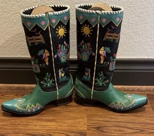 Double D, By Old Gringo, colorful cowgirl boots. NEVER BEEN WORN!