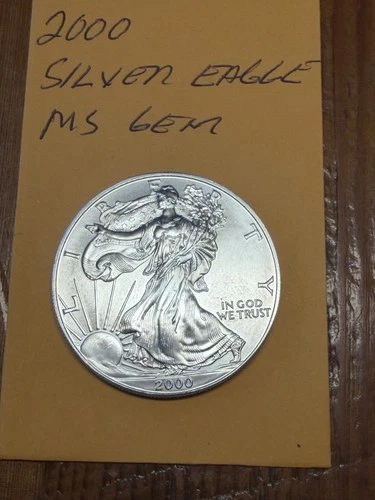 2000 1 oz Silver American Silver Eagle (Brilliant Uncirculated)