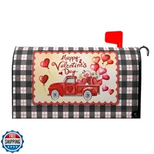 Anyako Happy Valentine's Day Mailbox Covers Magnetic Standard Siz