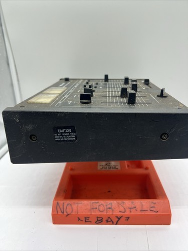 Vintage Realistic Mixer 32-1200A Stereo Audio DJ Mixing Console! Turns On - Picture 9 of 14