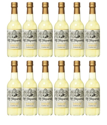 Mr Fitzpatricks Ginger Cordial Non-Alcoholic Drink 3x 6x 12x500ML  - Picture 1 of 5