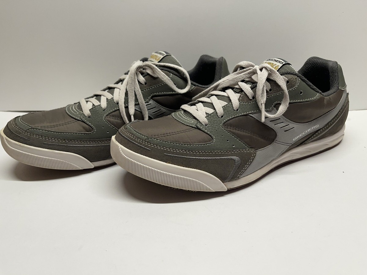 Skechers Heritage Sport Men’s Size 12 Sneaker, Great Condition Olive