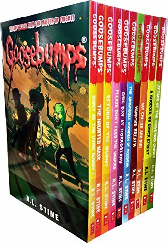 Goosebumps Horrorland Series 10 Books Collection Set by R.L.Stine (Classic Cover