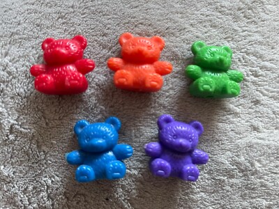 Kinder Regenbogen zählende Bären, Regenbogen, süß