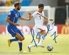 Costa Rica Christian Bolanos Autographed Signed 8x10 Photo COA