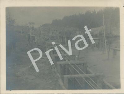 PK WW I Bernhardswäldchen resting position Shara 1916 A1.68