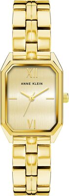Anne Klein Damen-Armbanduhr - Valentinstag Geschenkidee - Gold