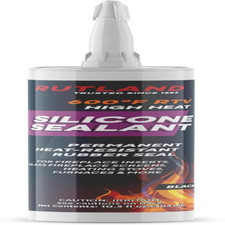 Rutland 600 F RTV High Heat Silicone, High Temperature Sealant, Black, 10.3 Oz C