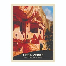 Mesa Verde National Park Sticker Colorado National Park Decal