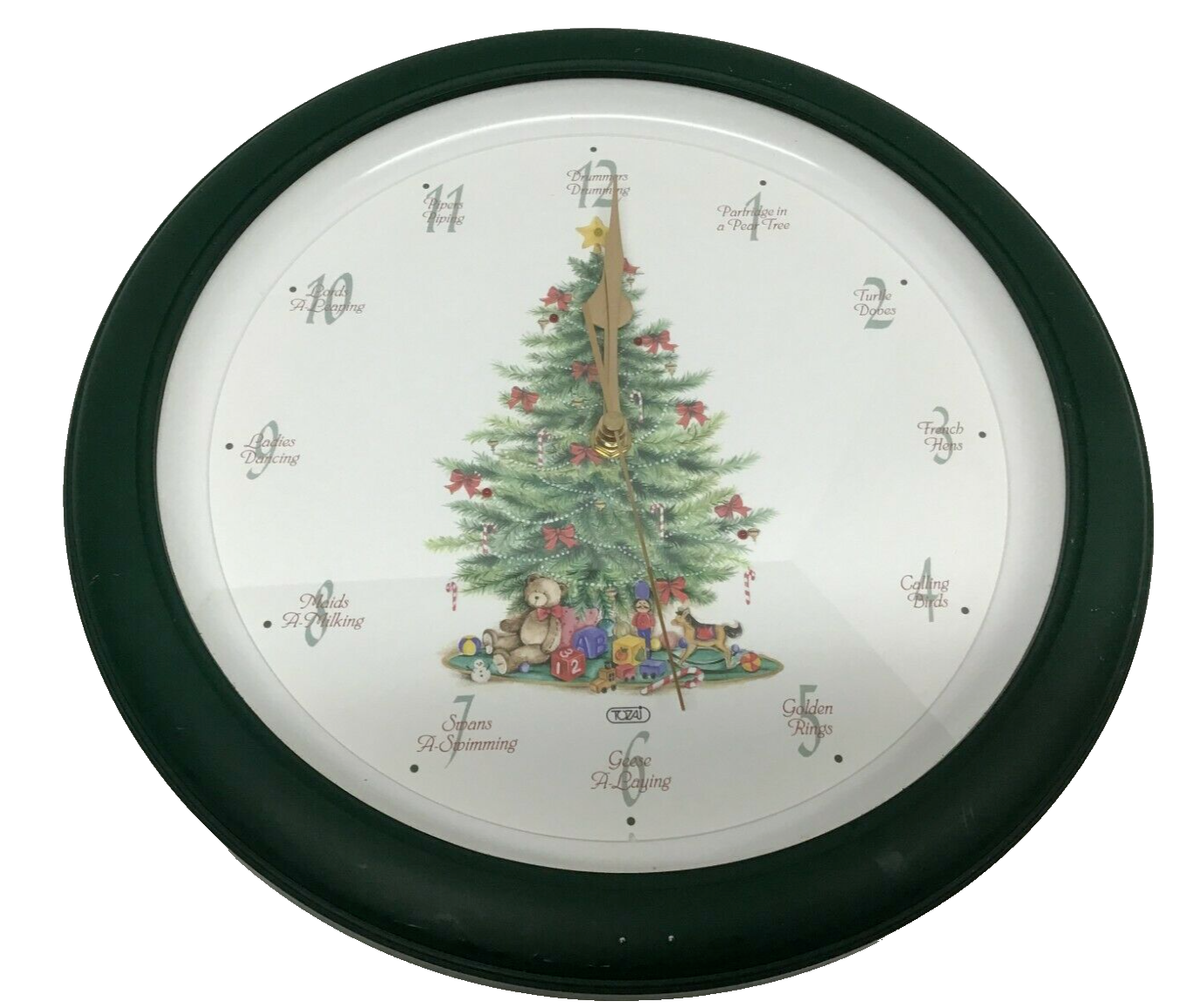 Tozaj 12 Days of Christmas Musical Singing Lighted 13 inch Wall