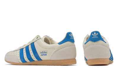 ◆adidas◆ Japan Cream White Blue JR0556 adidas Originals Japan Unisex Sportswear Shoes Casual