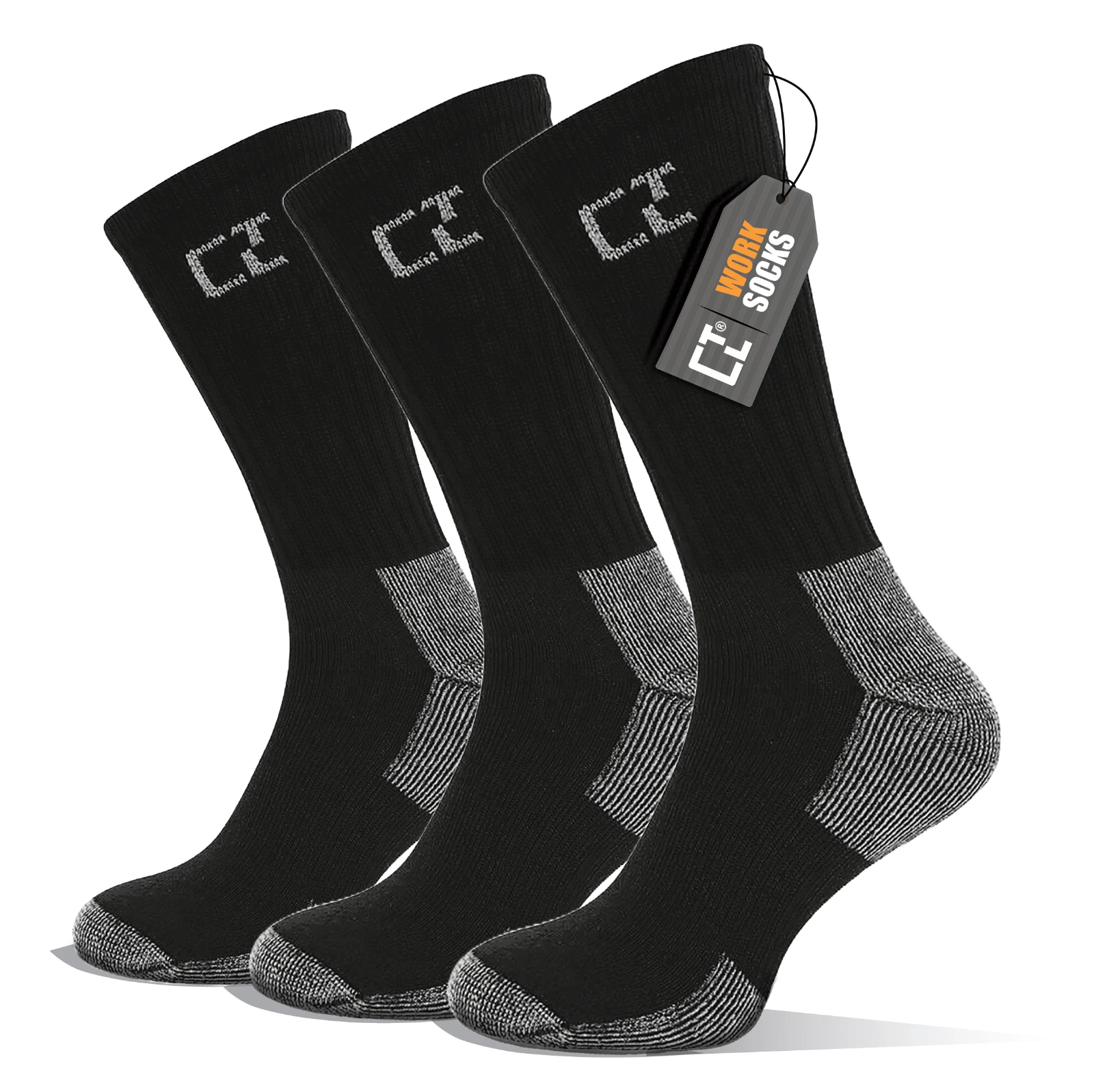 Calzini Uomo Cotone Calze Uomo In Cotone Casual | Confezione 3, 6, 9 O 12 Paia, Taglia 6-11, Colori Assortiti | Comode Per Lavoro E Sport Calze Da Lavoro Uomo