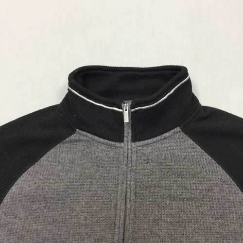 Craghoppers 1/4 Zip Jumper Mens Extra Large Knitted Sweater Grey (XL) - Picture 4 of 9