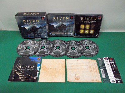 PlayStation -- RIVEN: The Sequel to Myst -- PS1. JAPAN GAME