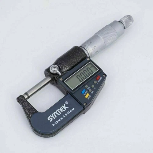 0-100mm Elektronisch Digital Bügelmessschraube Mikrometerschraube Mikrometer Set - Bild 2 von 19