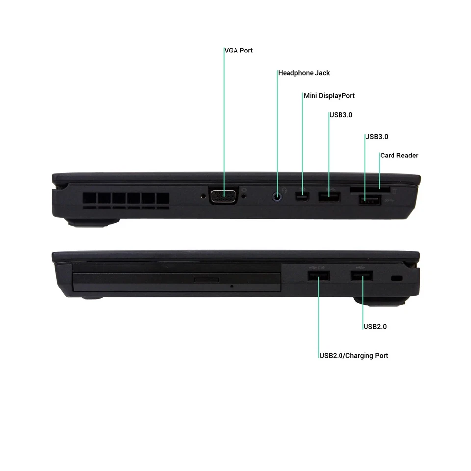 Lenovo ThinkPad T440p Laptop Intel 4th Gen 2.6GHz 8GB RAM 500GB HDD Nice/Clean - Image 4 of 4