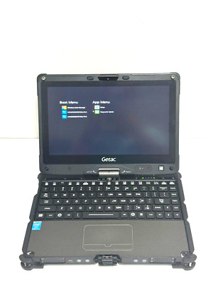 GETAC V110  i7-4600U 2.10GHz CPU  4GB RAM NO CADDY/ NO SSD/ NO CHARGER ''Bubble''