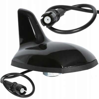 Shark Antenne mit Raku 2 Stecker für VW Golf 4 Bora Lupo Passat 3B und Polo