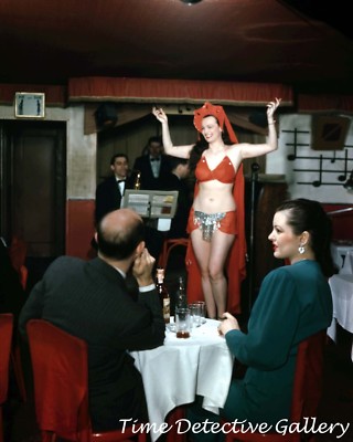 Burlesque Star Lois de Fee, Club Nocturne, New York 1945-Vintage Celebrity Print