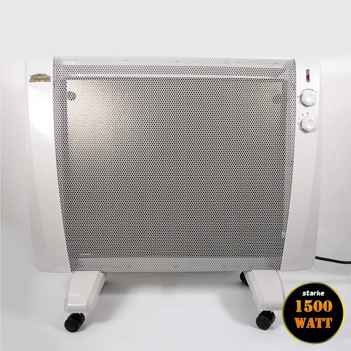 Heizer Mauk 1500W Wärmewellenheizung Elektroheizung Heizstrahler Heizlüfter 360° - Bild 1 von 8