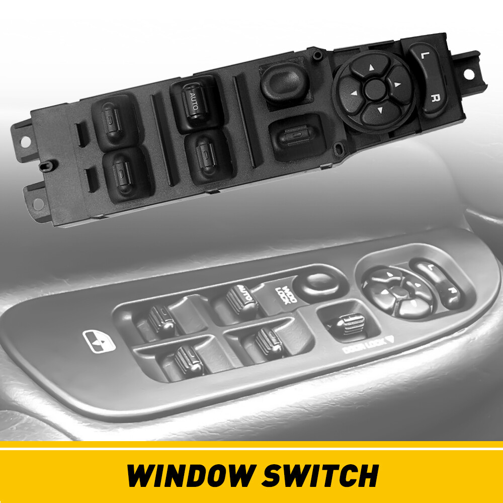 1997-2001 Jeep Cherokee XJ 4-Door Master Window Control Switch Replacement