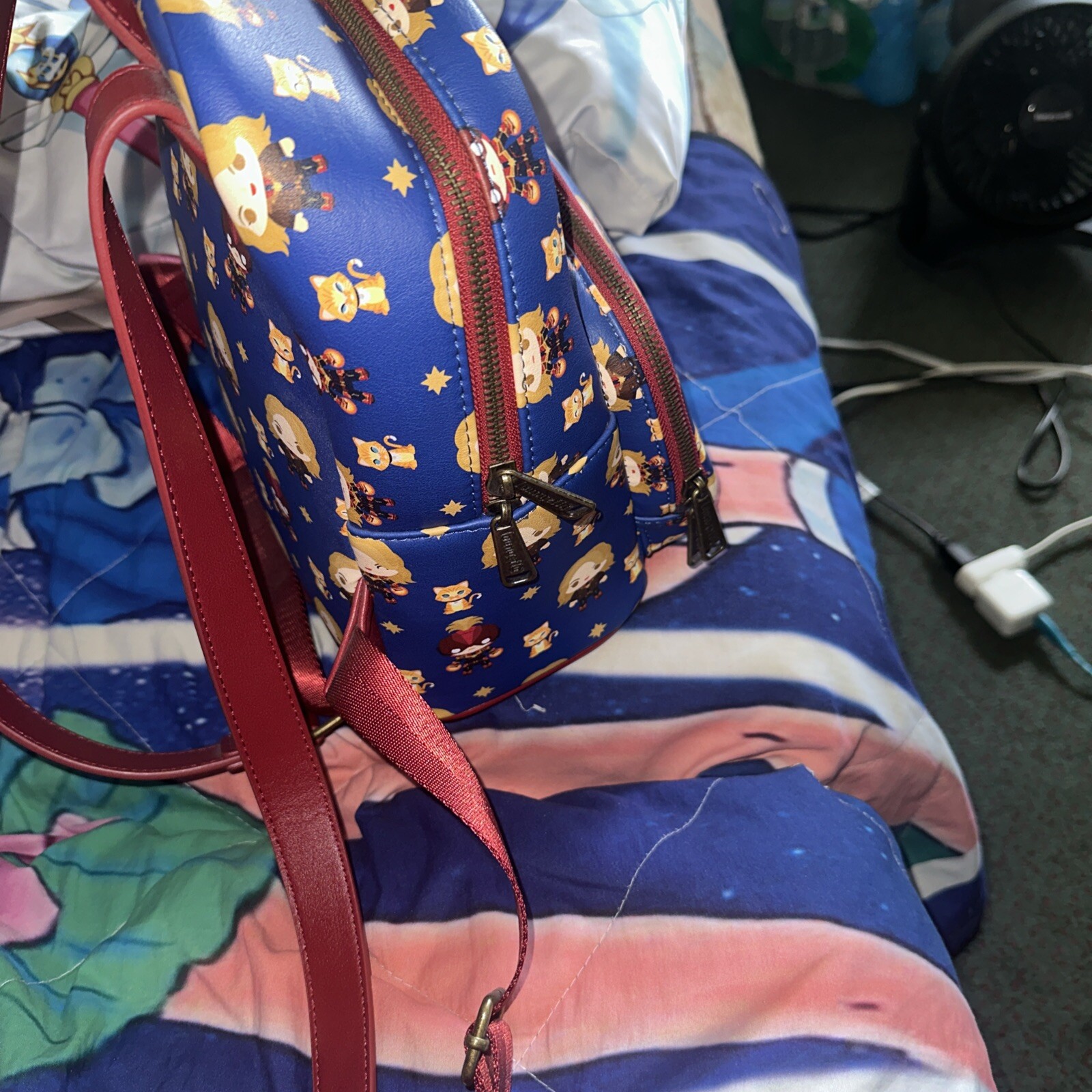 Captain Marvel Loungefly Mini Backpack - image 3