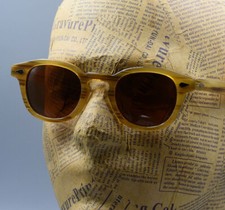 Brand new brown polarized sunglasses Johnny Depp glasses men brown sun glasses