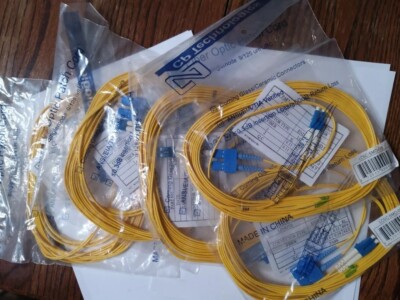 fiber optic cable CP Technologies LC-SC Single Mode Model # LCSC-SMD-05