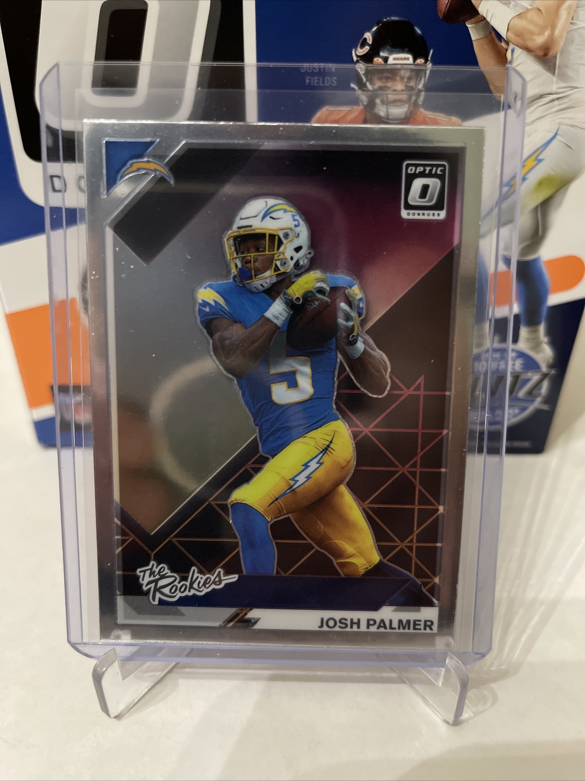 2021 Panini Donruss Optic The Rookies Josh Palmer San Diego Chargers #TR-18