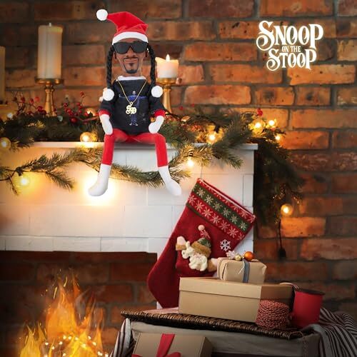 Snoop Dogg Snoop on a Stoop Christmas Elf Doll, 12” Small Plush Toys Shelf De... eBay