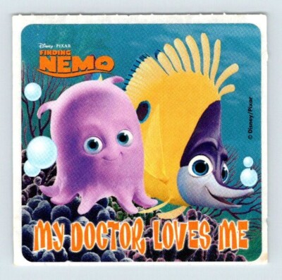 Smile Makers Sticker DISNEY FINDING NEMO 2.5'' X 2.5'' Sticker SD38