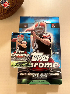 2014 Topps Chrome HOBBY Pack DONALD EVANS ADAMS OBJ Rookie Refractor AUTO 1/box