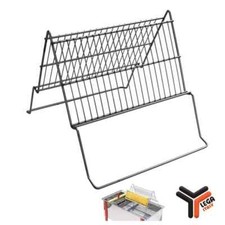 Leggio doppio per disopercolare in acciaio inox LEGA