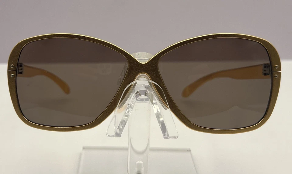 Marco de aluminio japonés vintage revivido con lentes personalizadas Berko’s Design TOTALMENTE NUEVAS Foto 2 de 4