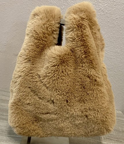 GAP Shopper Tasche mit Kunstfell. Weiches Kunstfell und in super Zustand. - Bild 2 von 14